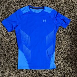 Under Armour Men’s Short Sleeve Compression Tee - Blue